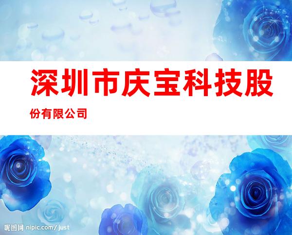 深圳市庆宝科技股份有限公司